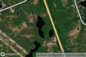 Satellite map of the Bakeapple Pond