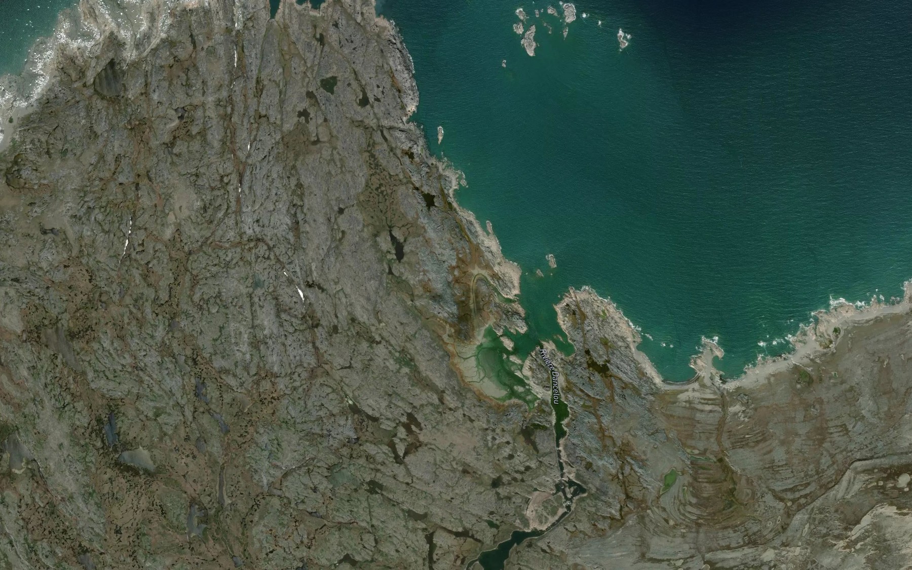 Satellite map of the Anse Qasigiarsiuviup