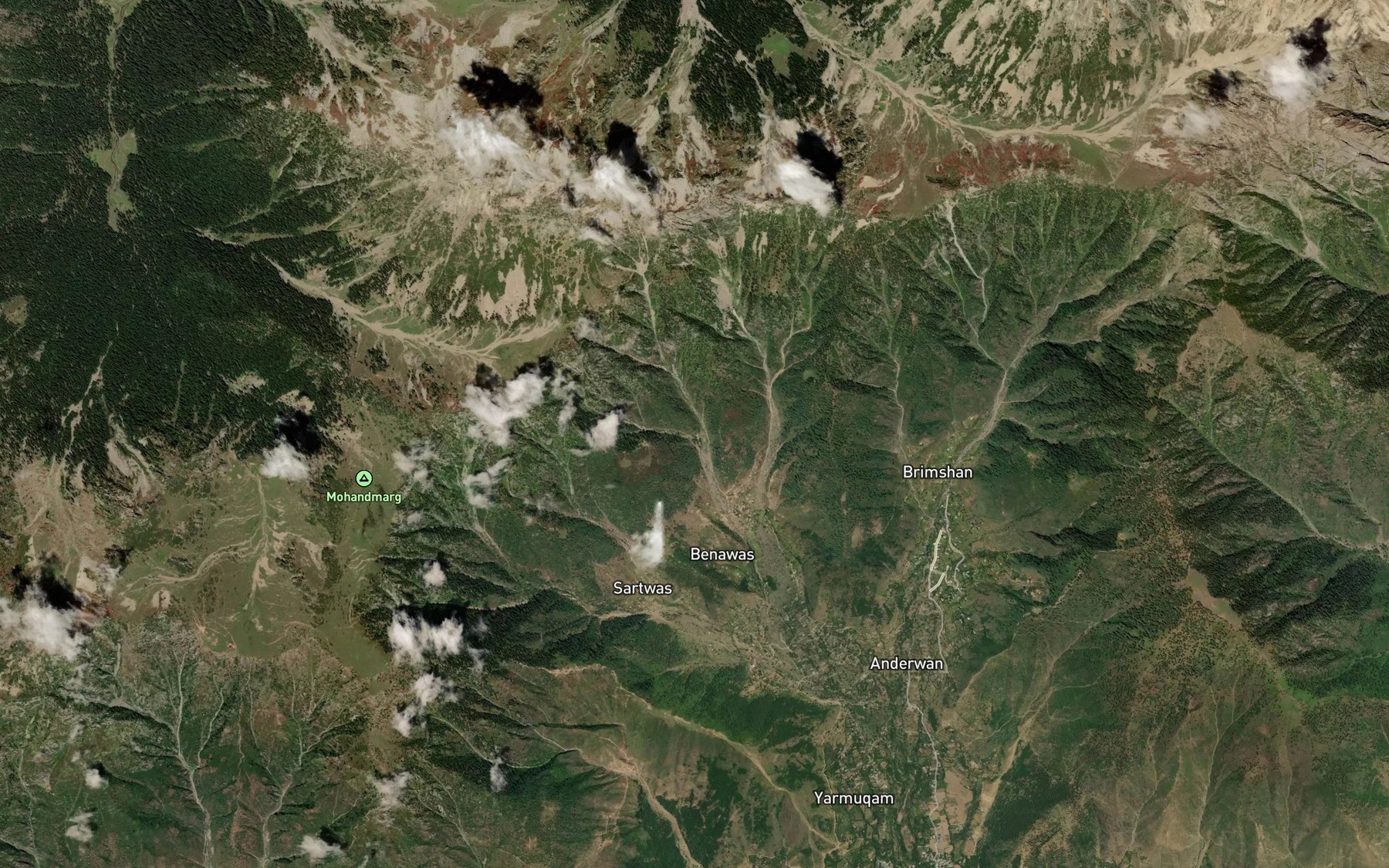 Satellite map of the Wurianhar Nadi