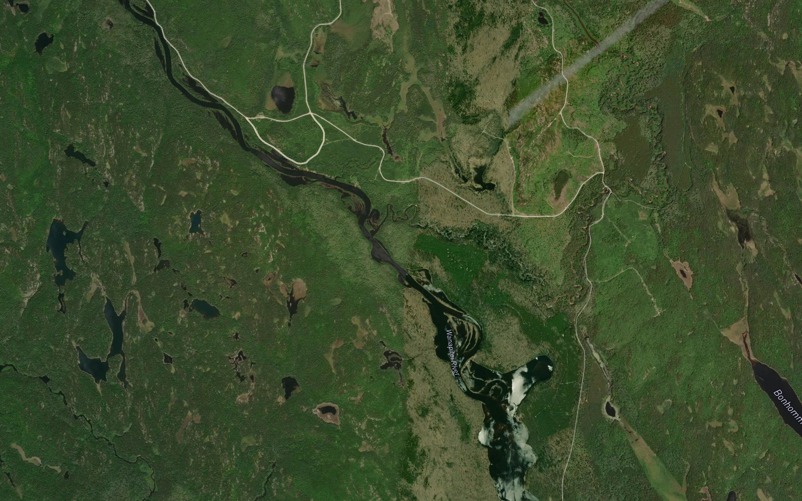 East Wanapitei River