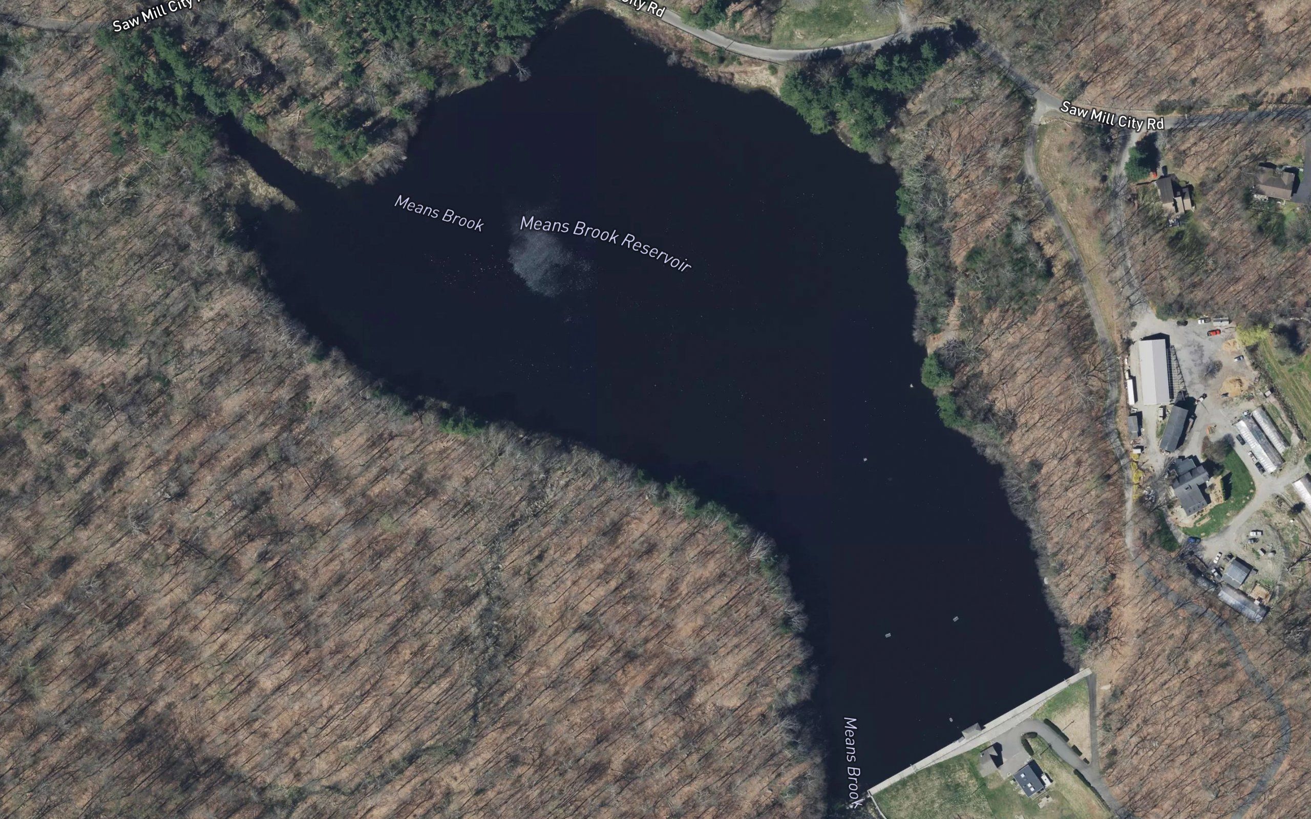 Means Brook Reservoir