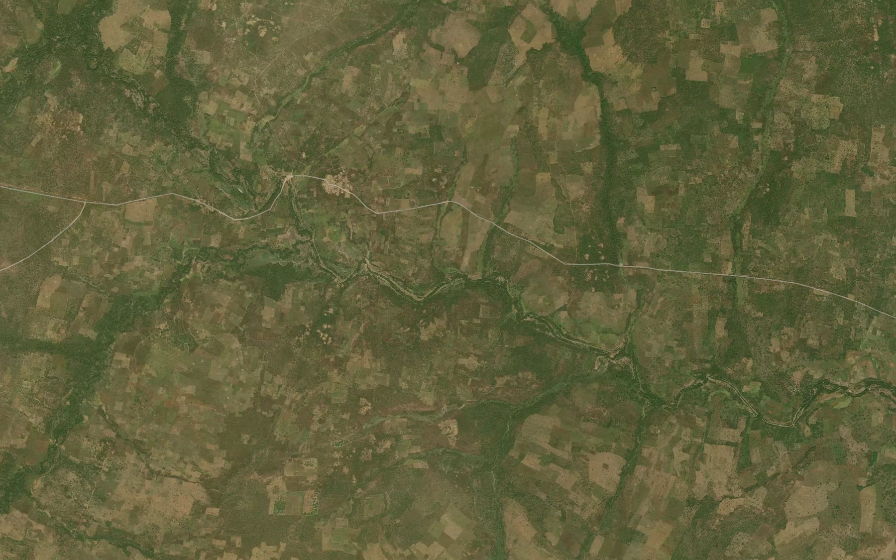 Satellite map of the River Turupinu