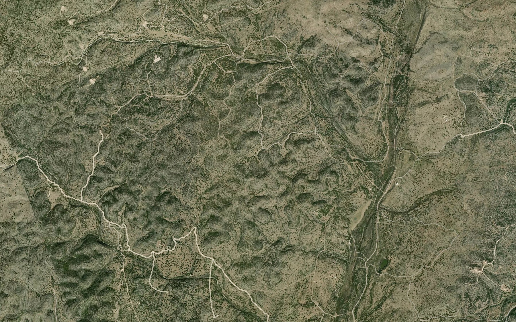 Satellite map of the Silman Spring