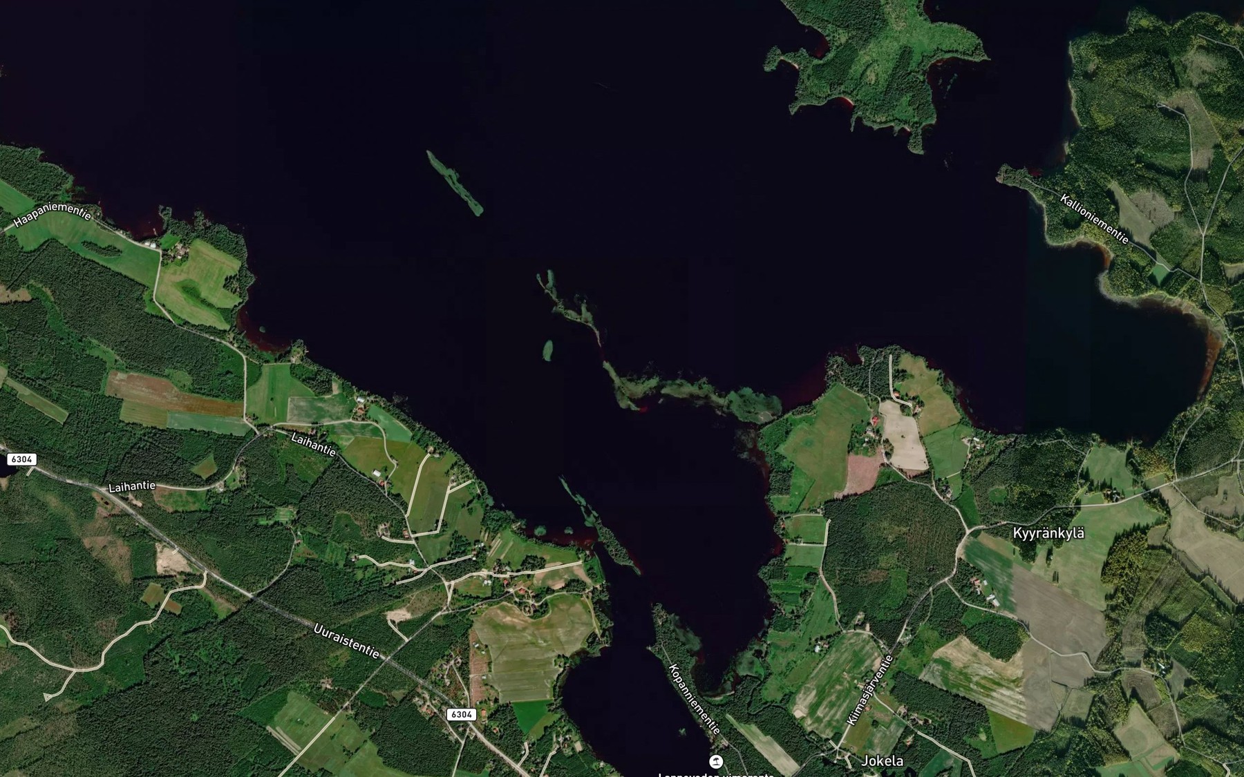 Satellite map of the Hietasaaret