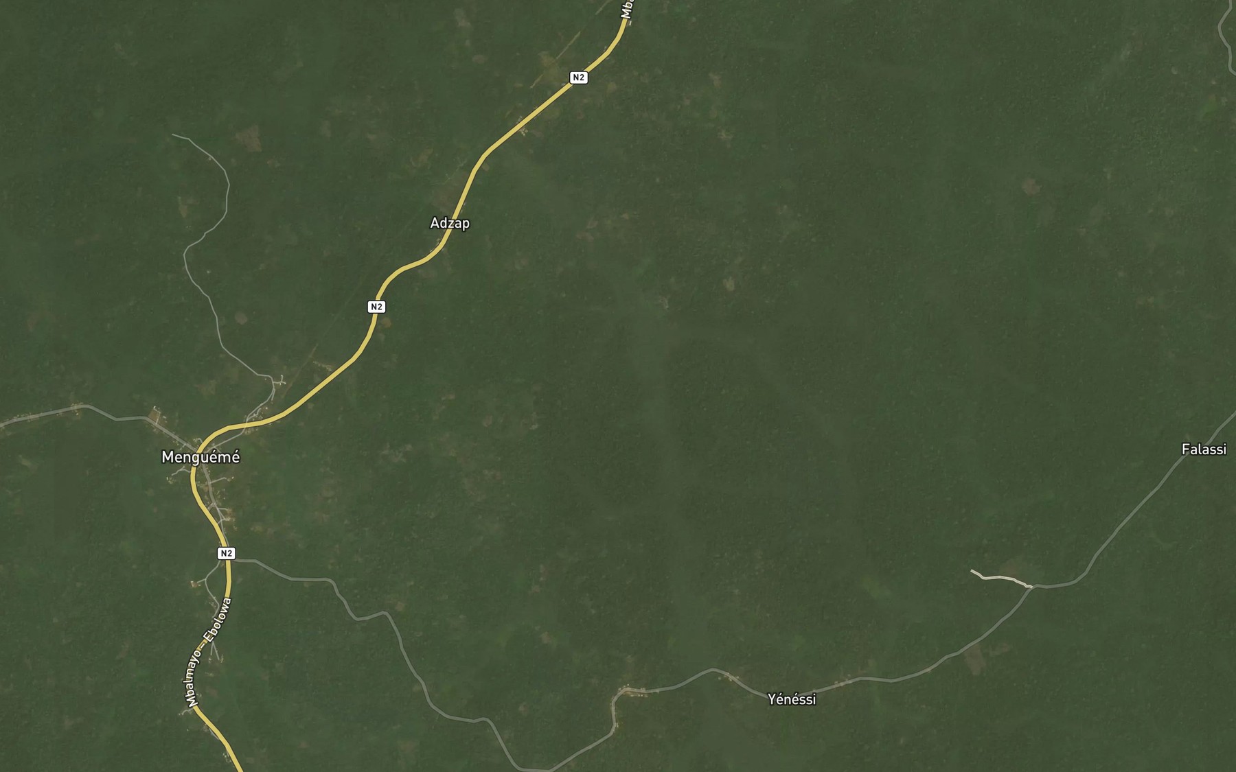 Satellite map of the Timanfara