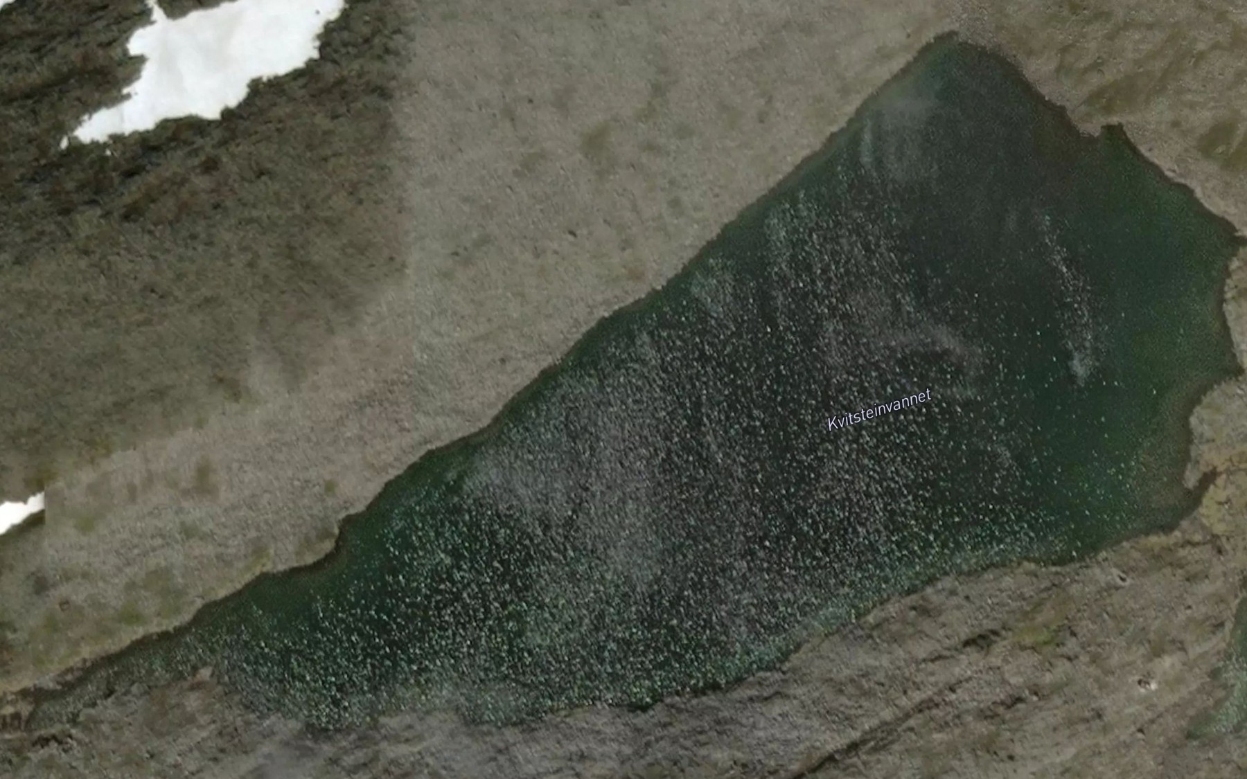 Satellite map of the Kvitsteinvatnet
