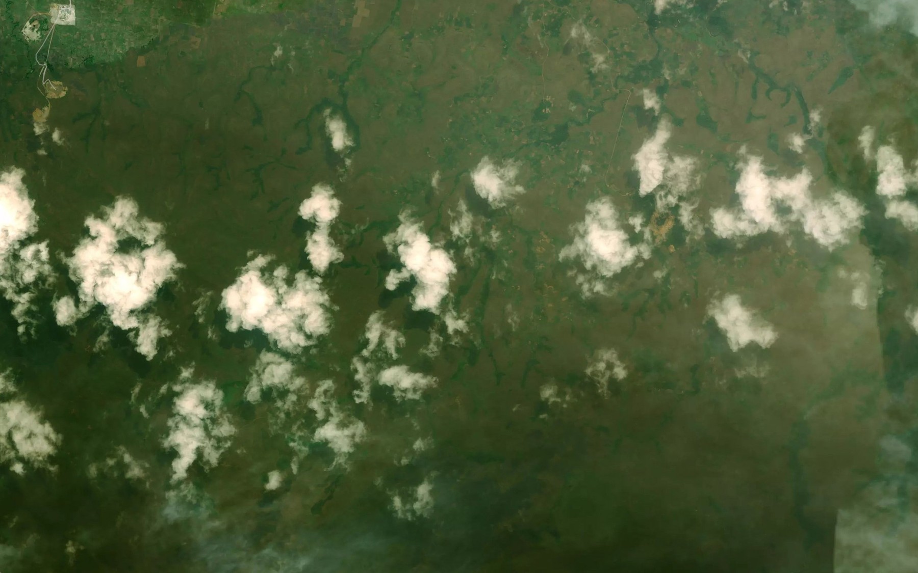 Satellite map of the Nzenze