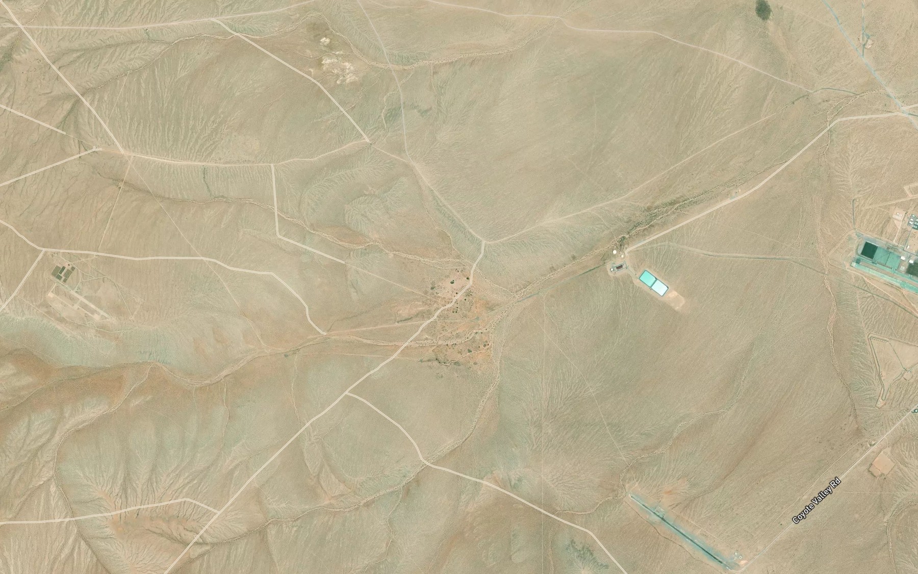 Satellite map of the Surprise Spring