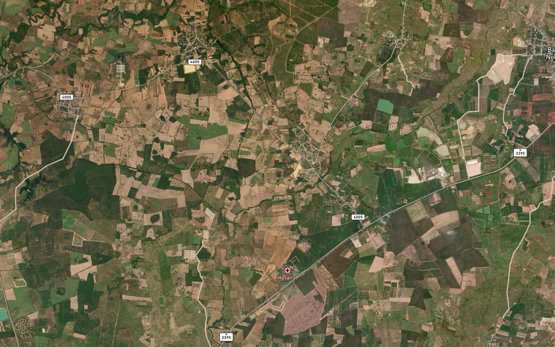 Satellite map of the Nong Nam Sai