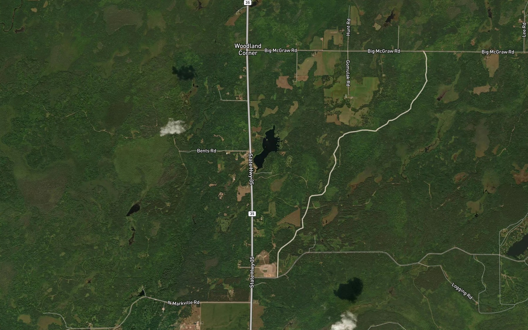 Satellite map of the 2 Reservoir