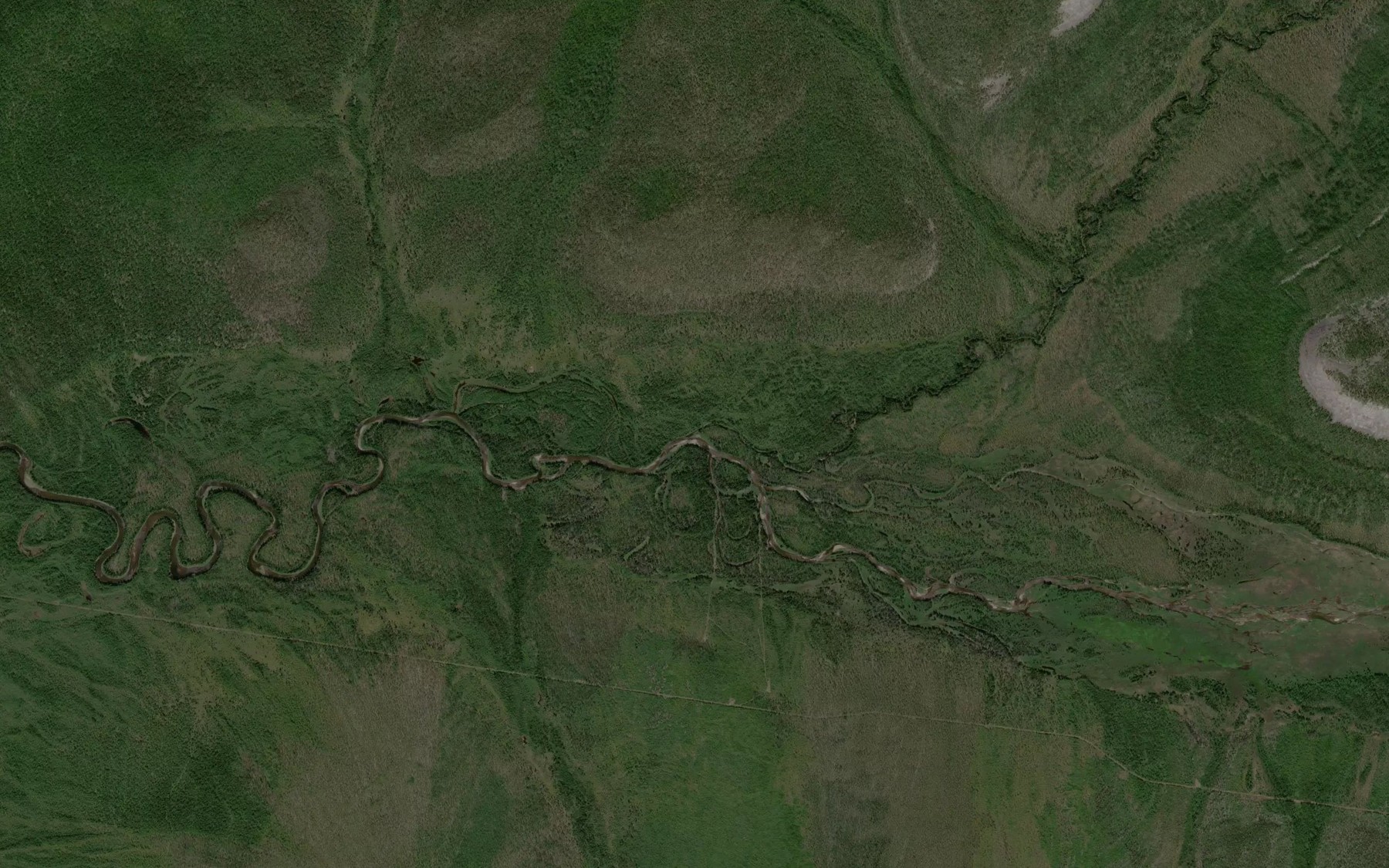 Satellite map of the Mungur