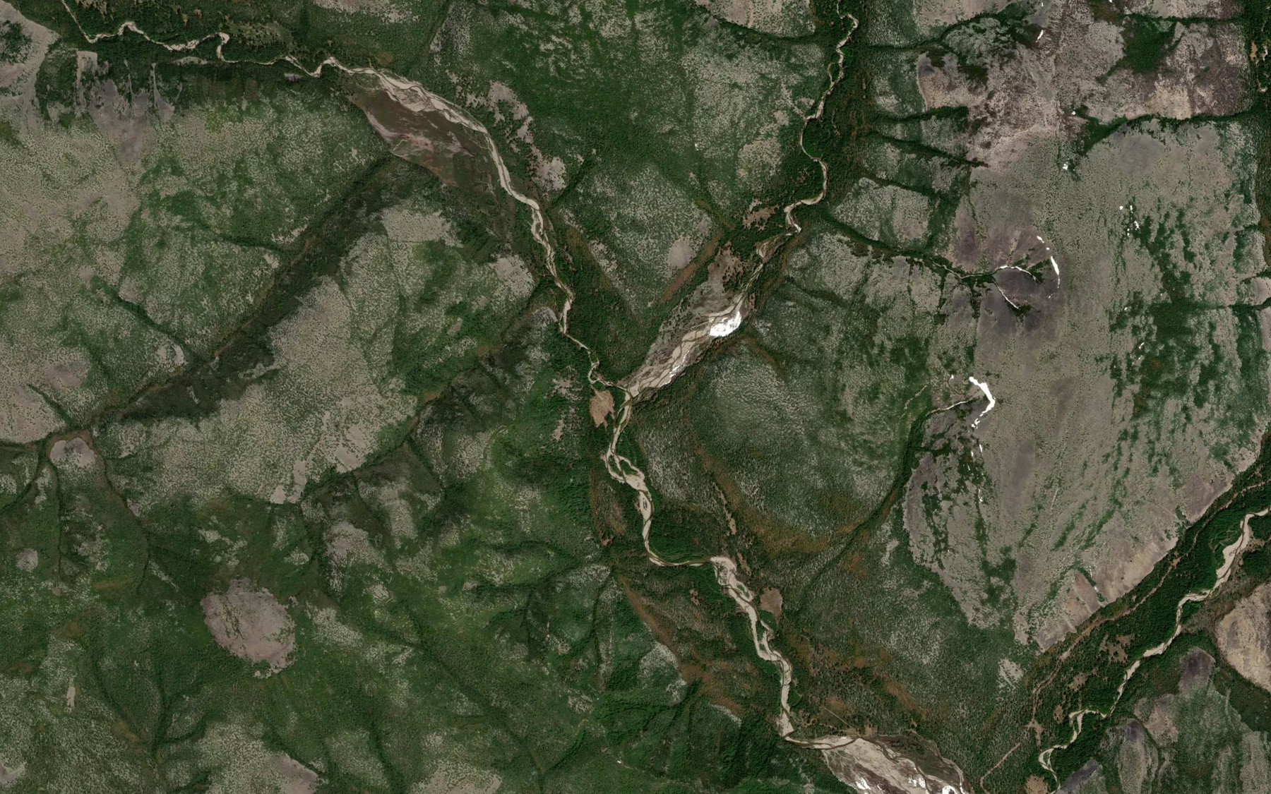 Satellite map of the Levyy Konchukchyan