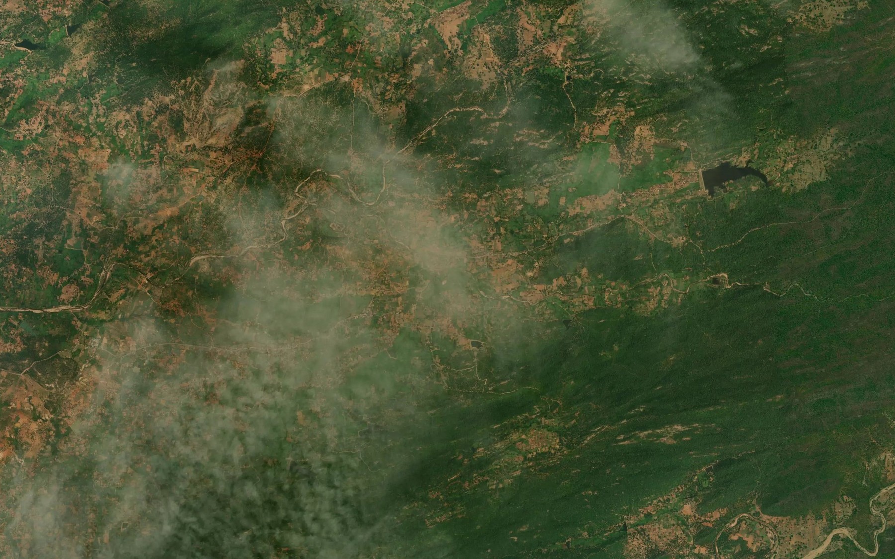 Satellite map of the Parahia Nadi