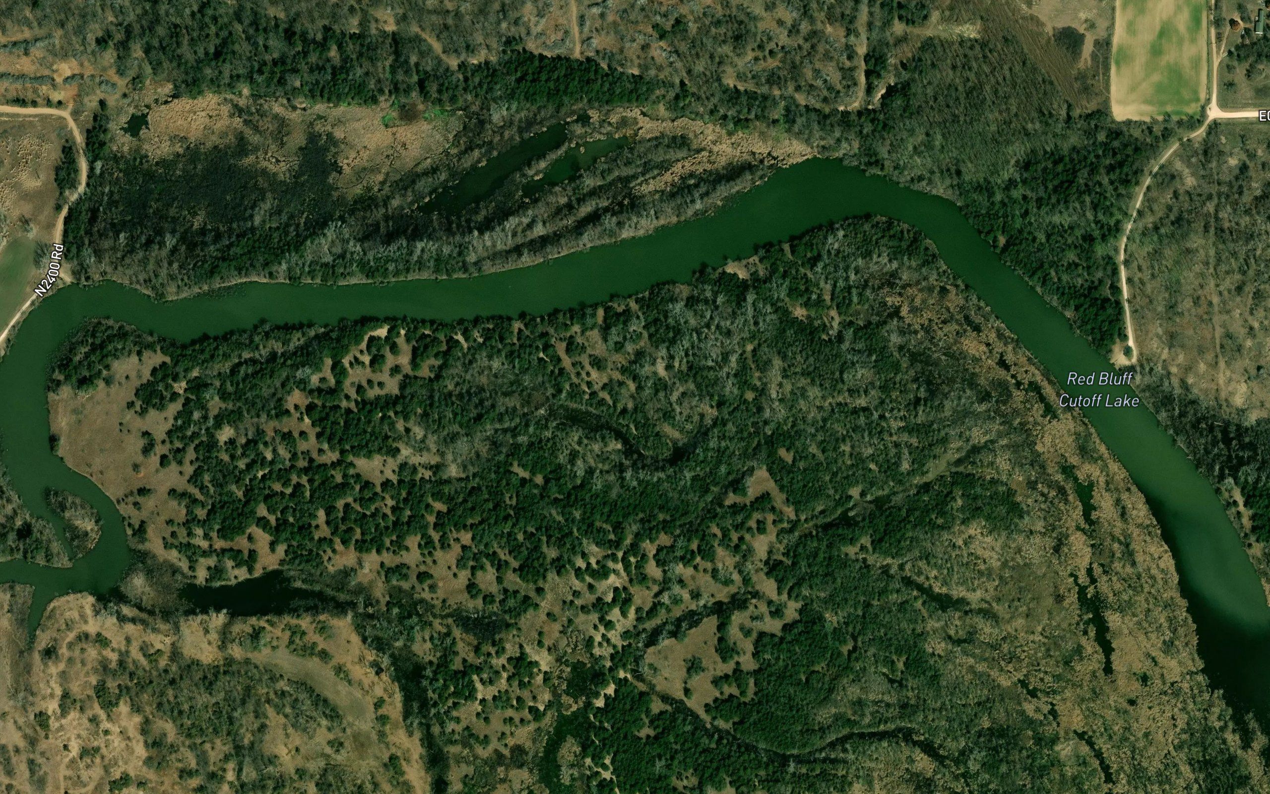 Red Bluff Cutoff Lake