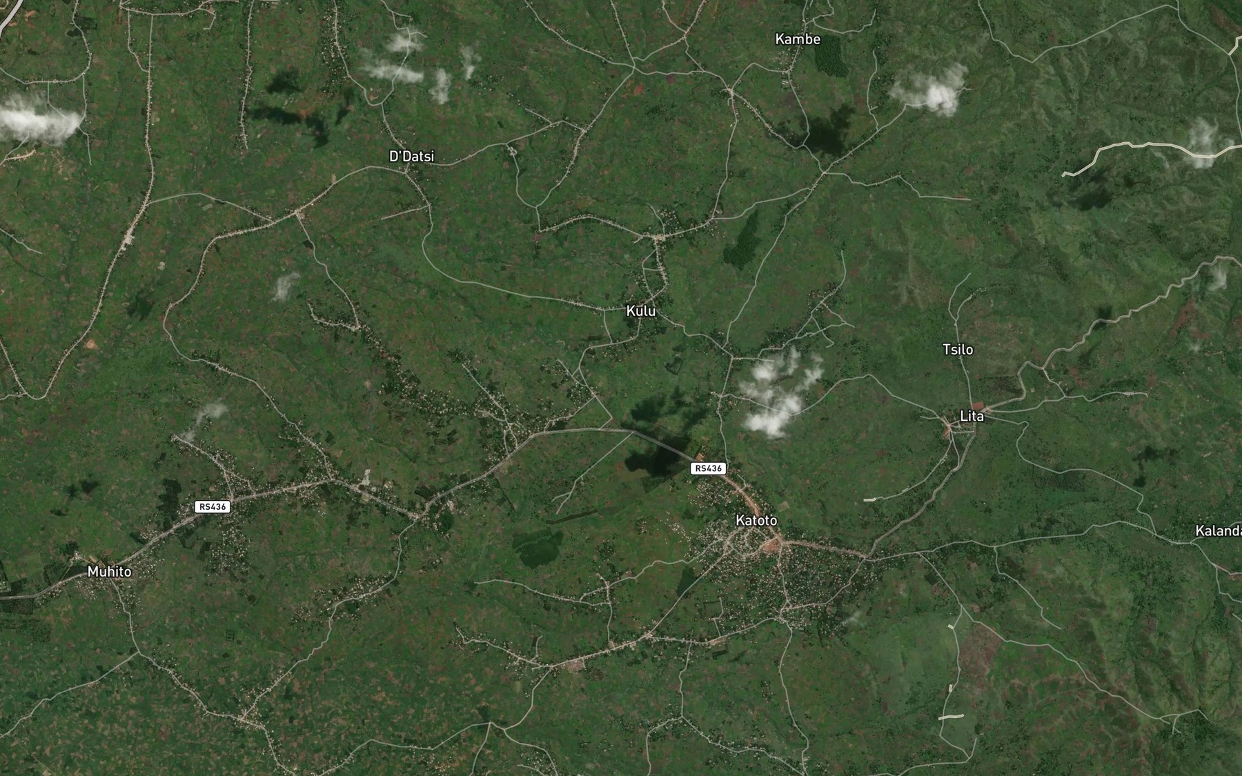 Satellite map of the Otsu