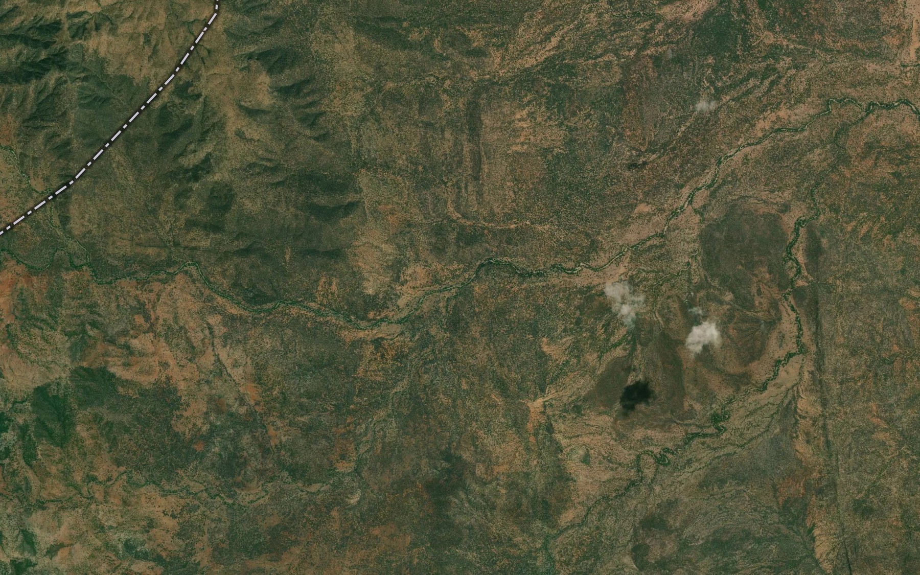Satellite map of the Kaloris