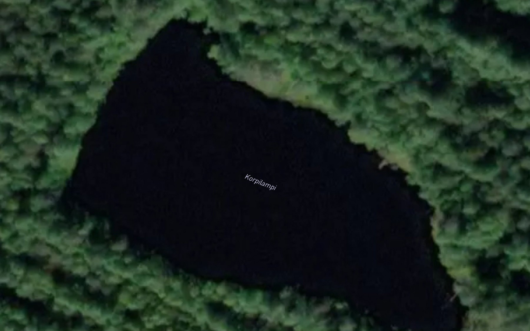 Satellite map of the Korpilampi
