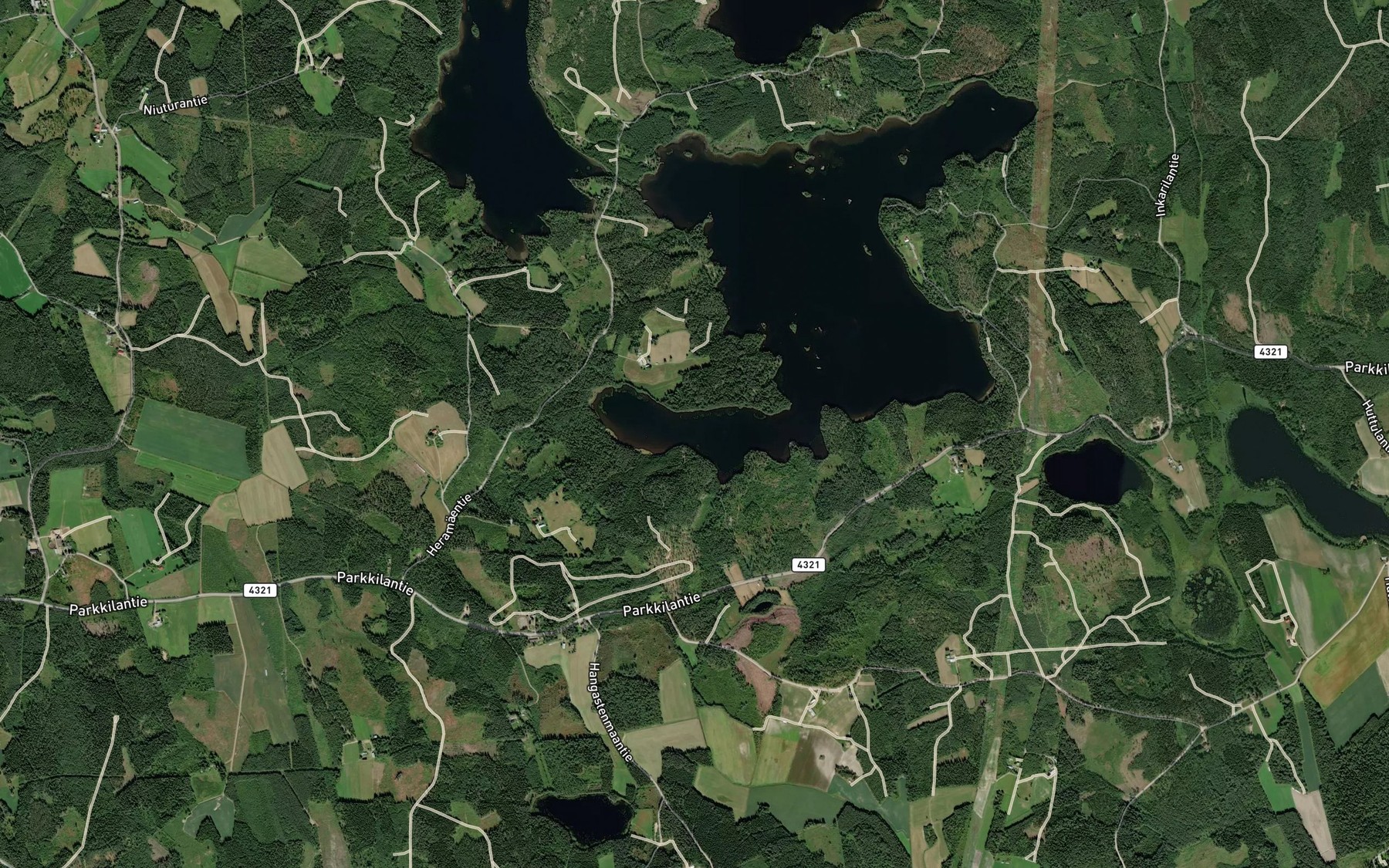 Satellite map of the Ratkanlahti