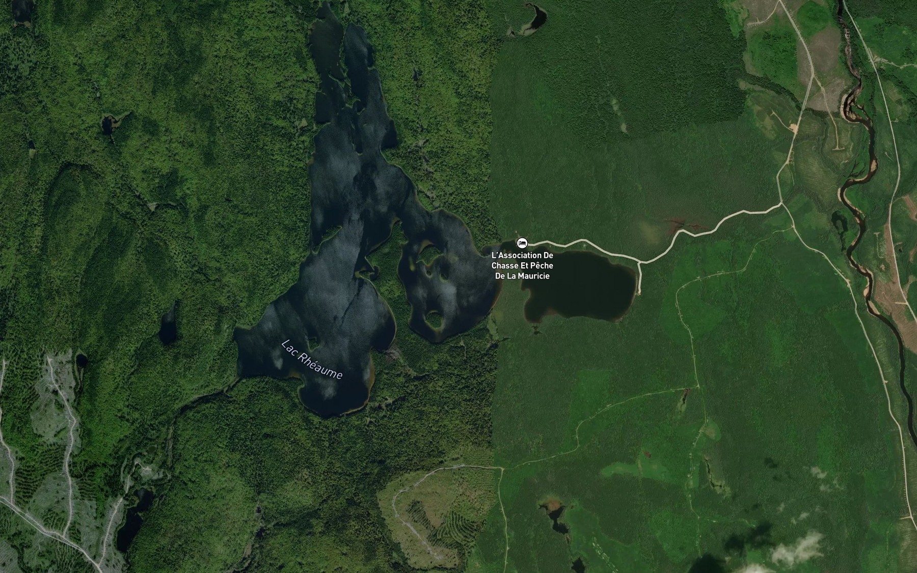 Satellite map of the Baie du Kakawi