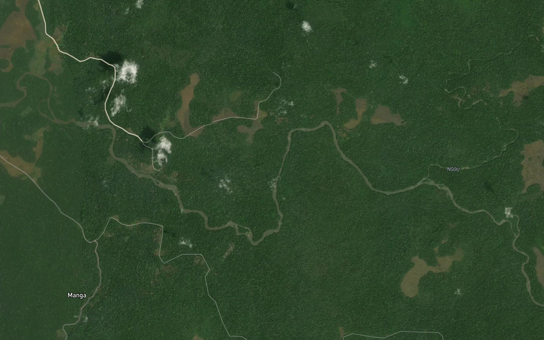 Satellite map of the Njie
