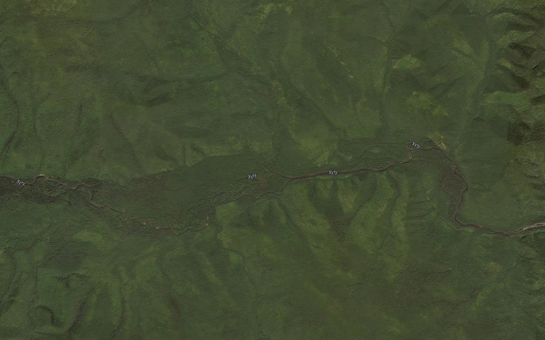 Satellite map of the Deyaka