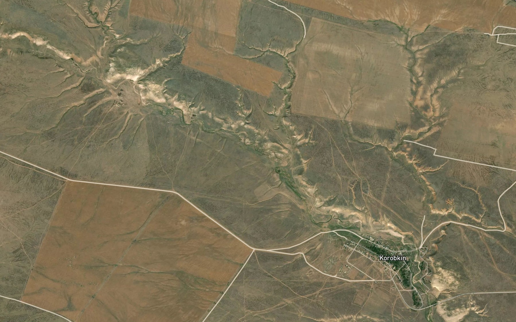 Satellite map of the Balka Lesnaya