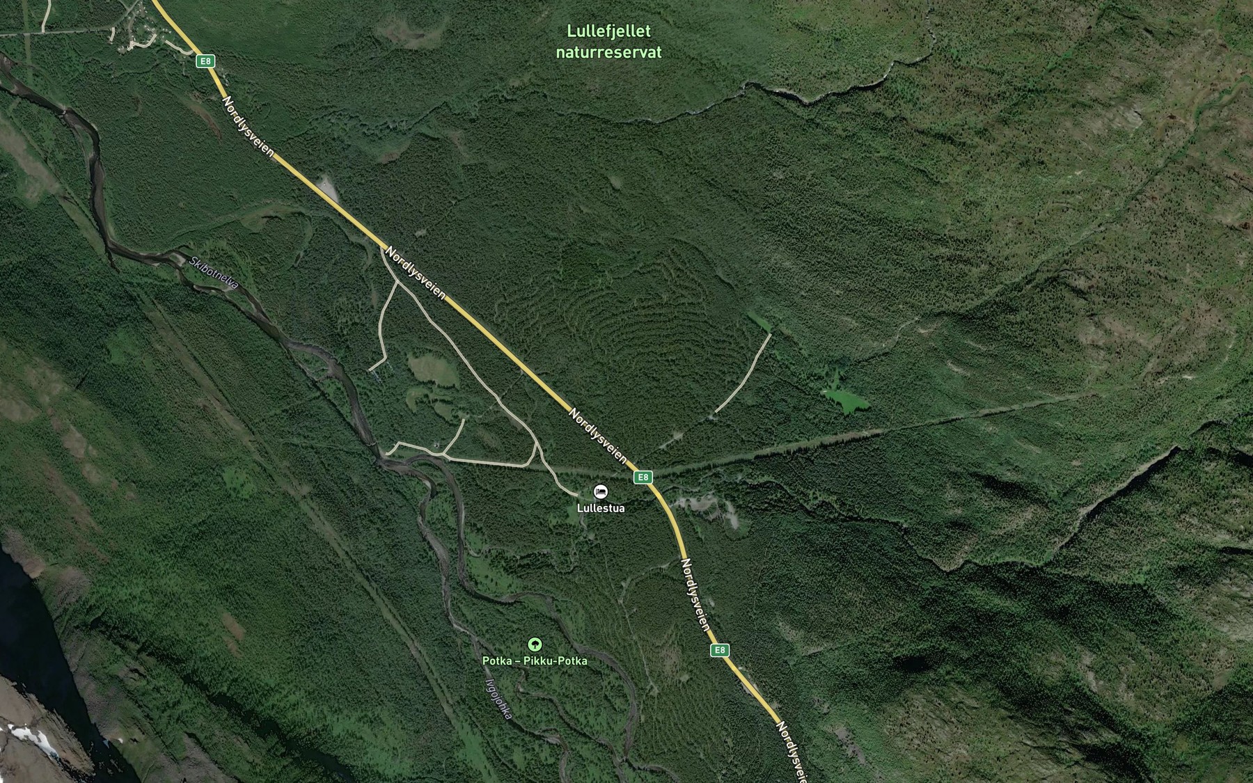 Satellite map of the Torrelva