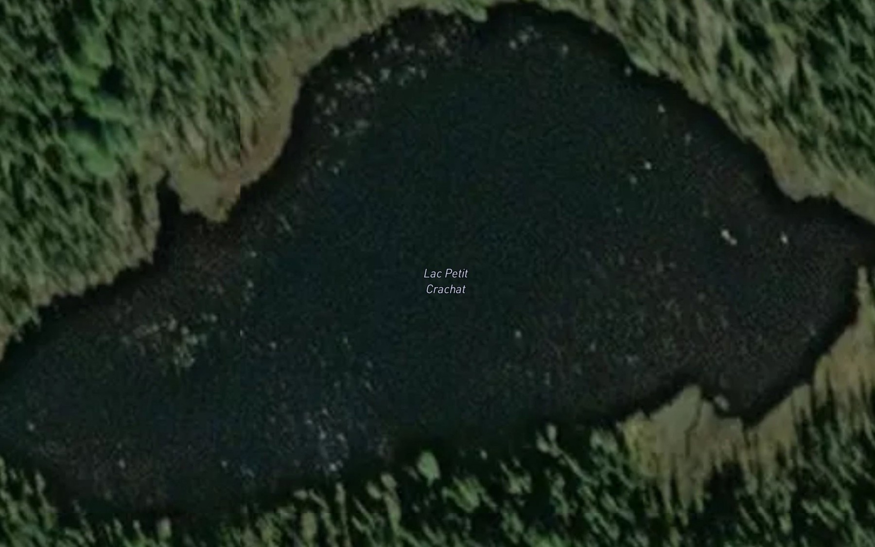 Satellite map of the Le Petit Crachat
