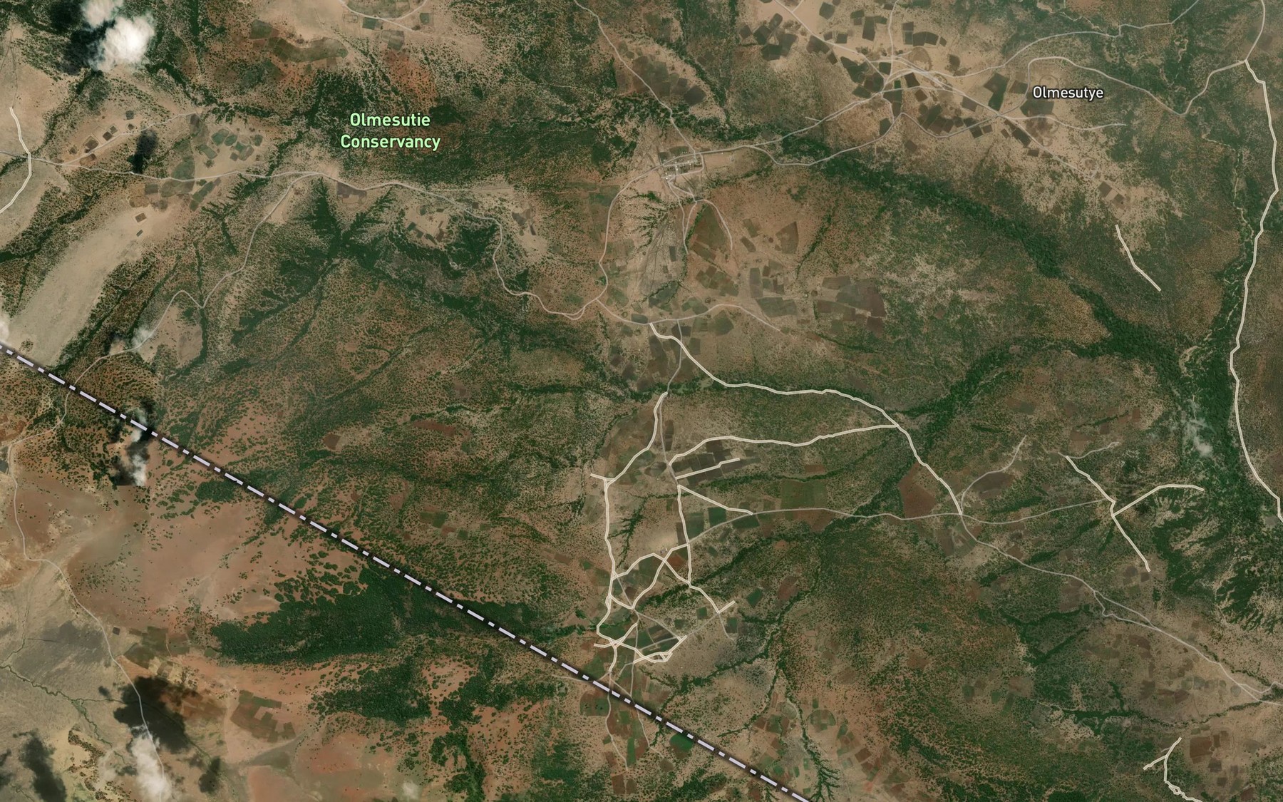 Satellite map of the Ingoisesia