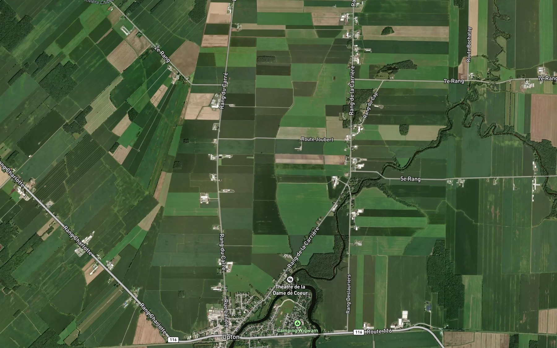 Satellite map of the Embranchement Crout