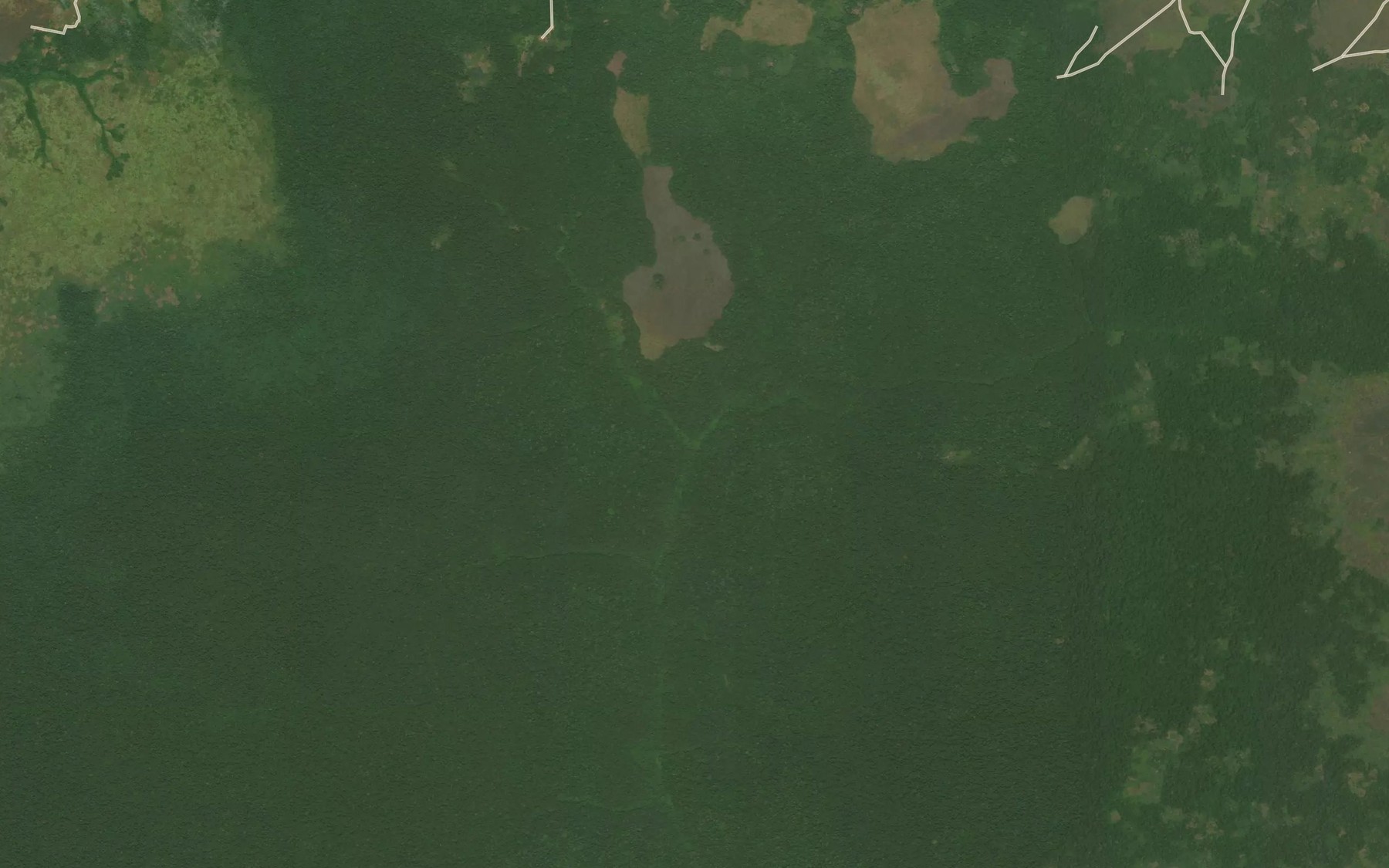 Satellite map of the Makpo