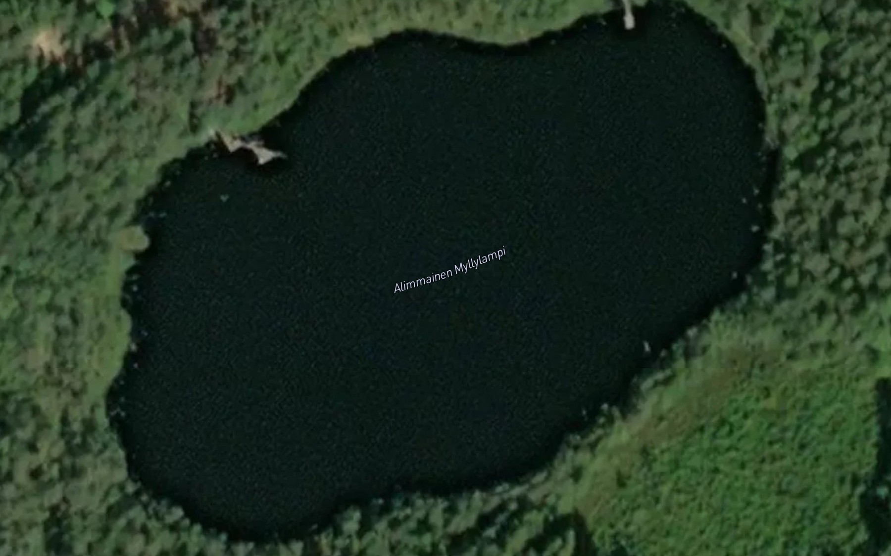Satellite map of the Alimmainen Myllylampi