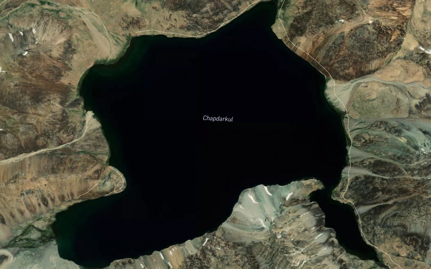 Satellite map of the Chandar
