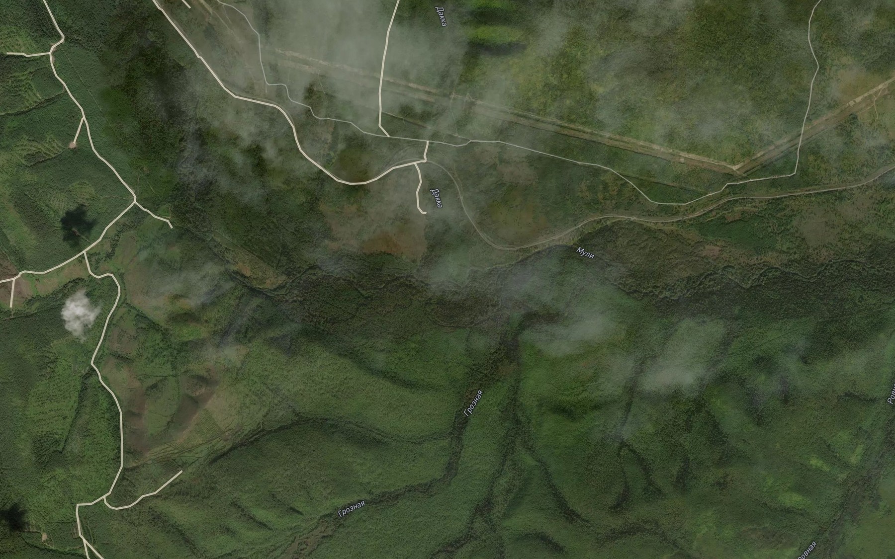 Satellite map of the Dakka