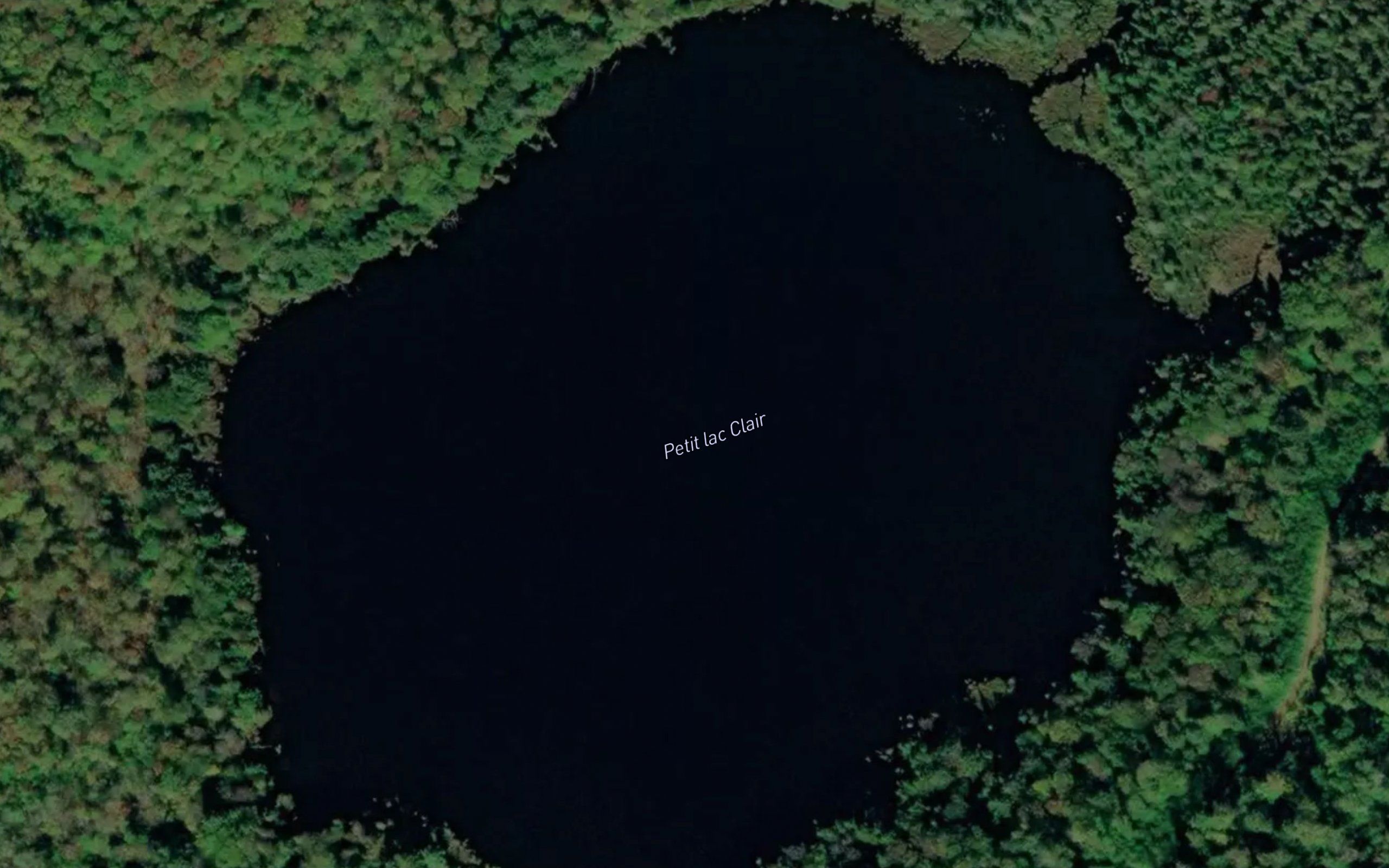 Petit lac Clair