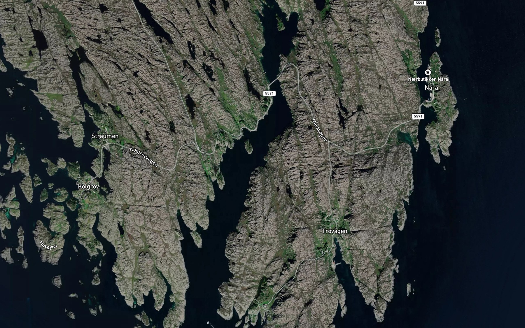 Satellite map of the Gongsto