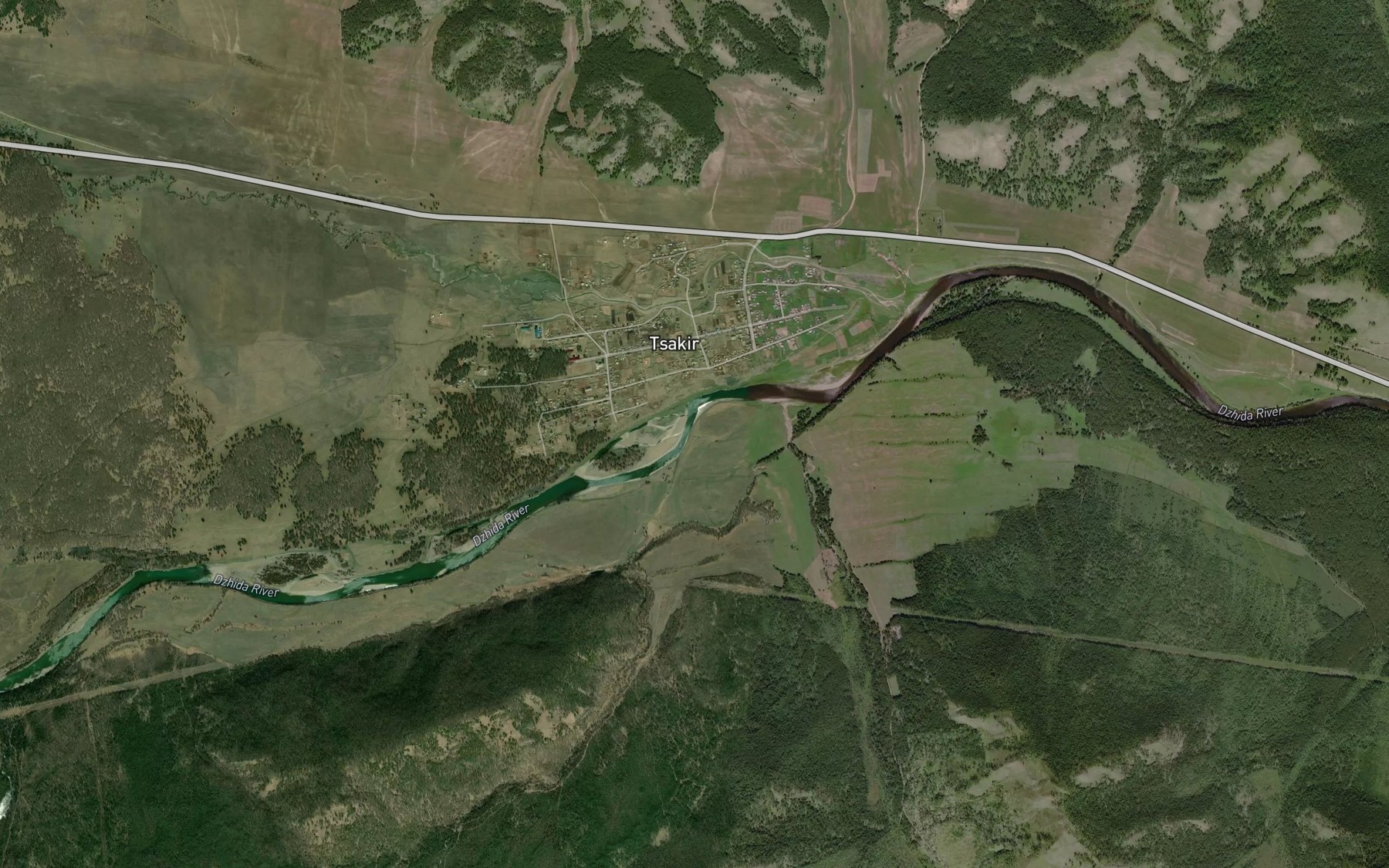 Satellite map of the Nurin