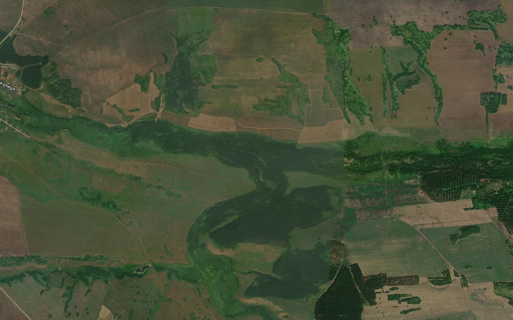 Satellite map of the Verkhniy Shigashet