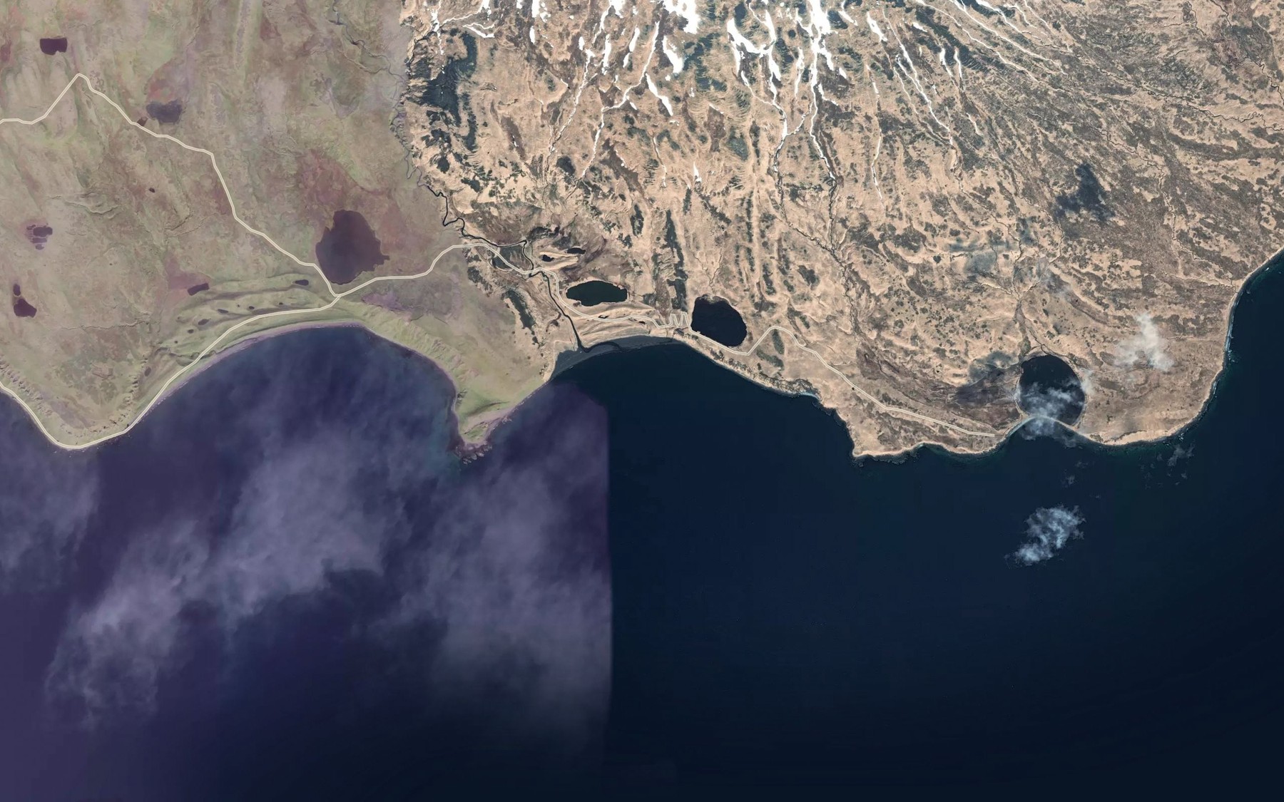 Satellite map of the Aaguliigagix