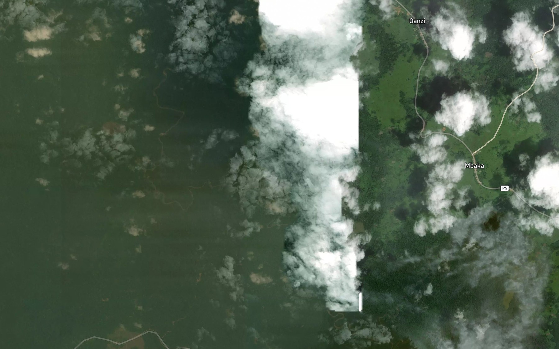 Satellite map of the Singe