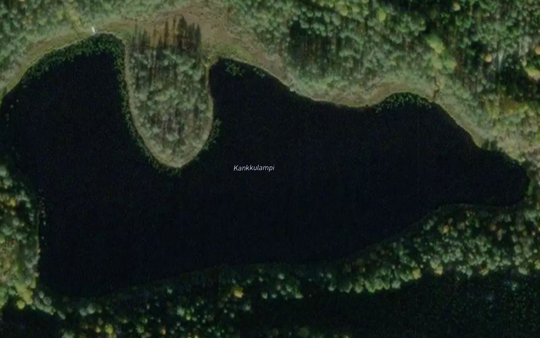 Satellite map of the Kankkulampi