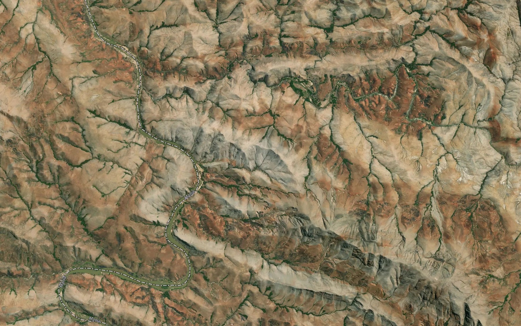 Satellite map of the Lazarivo