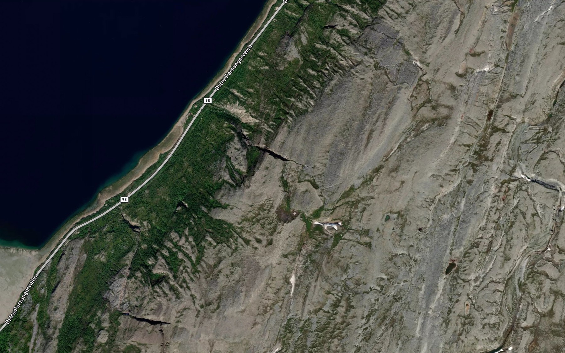 Satellite map of the Bagirjakka