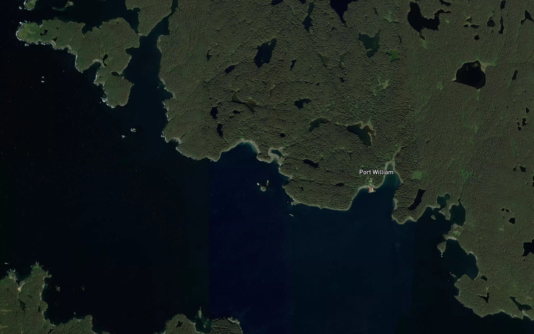 Satellite map of the Port Lawrence