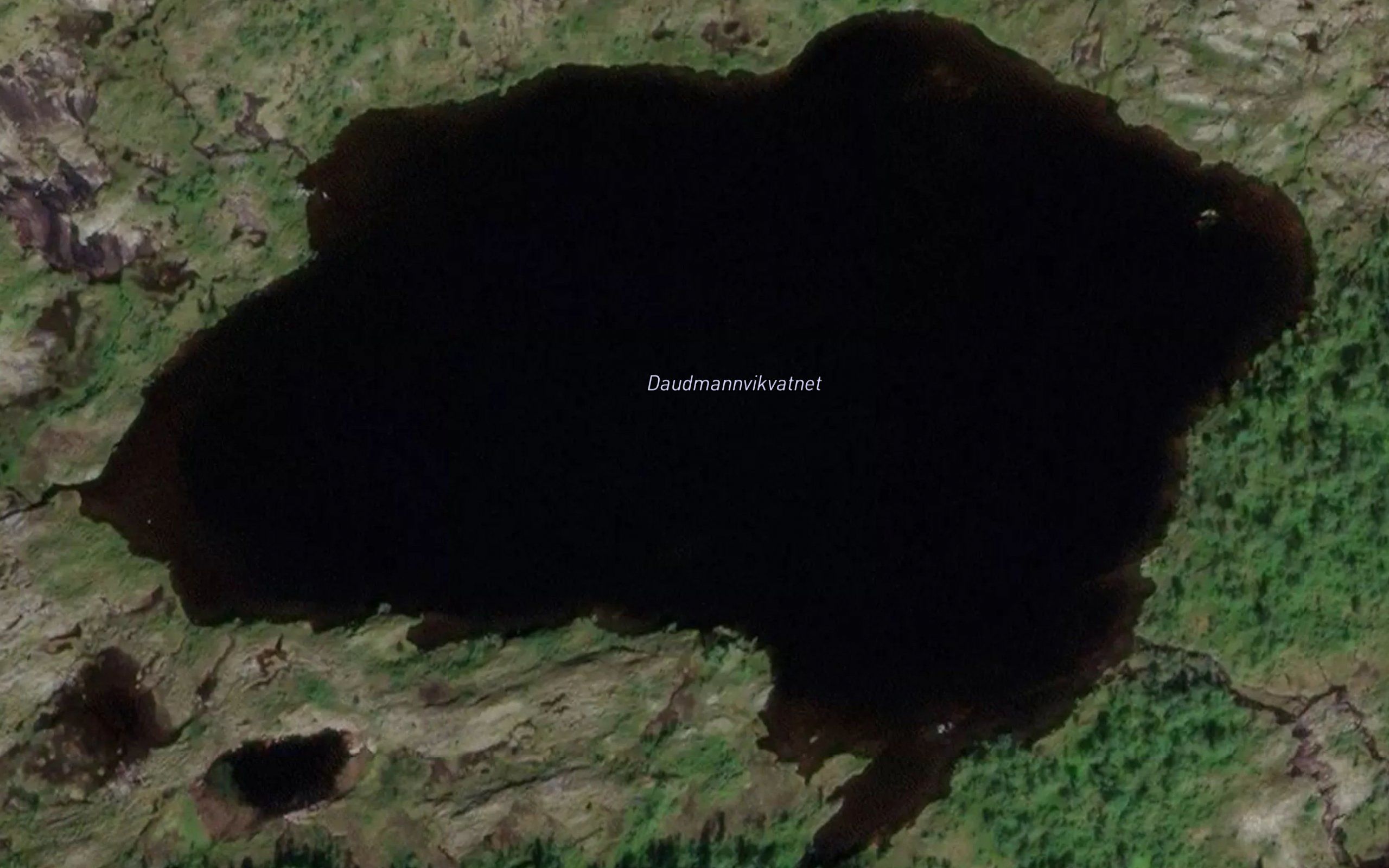 Daudmannvikvatnet
