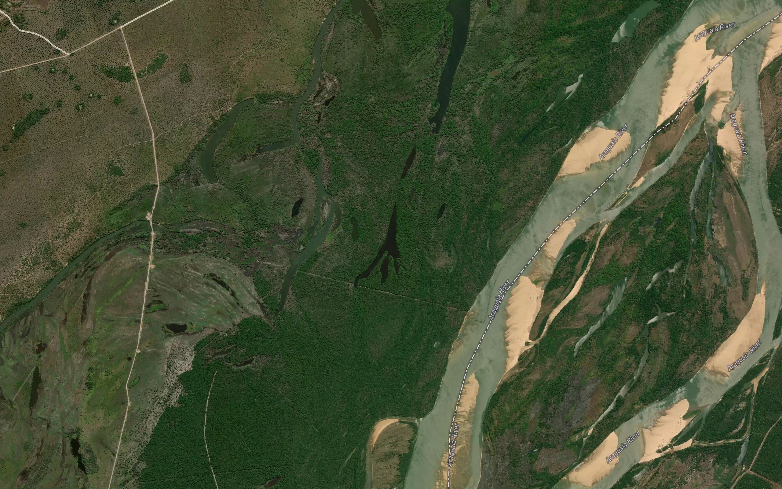 Lago das Tres Bocas