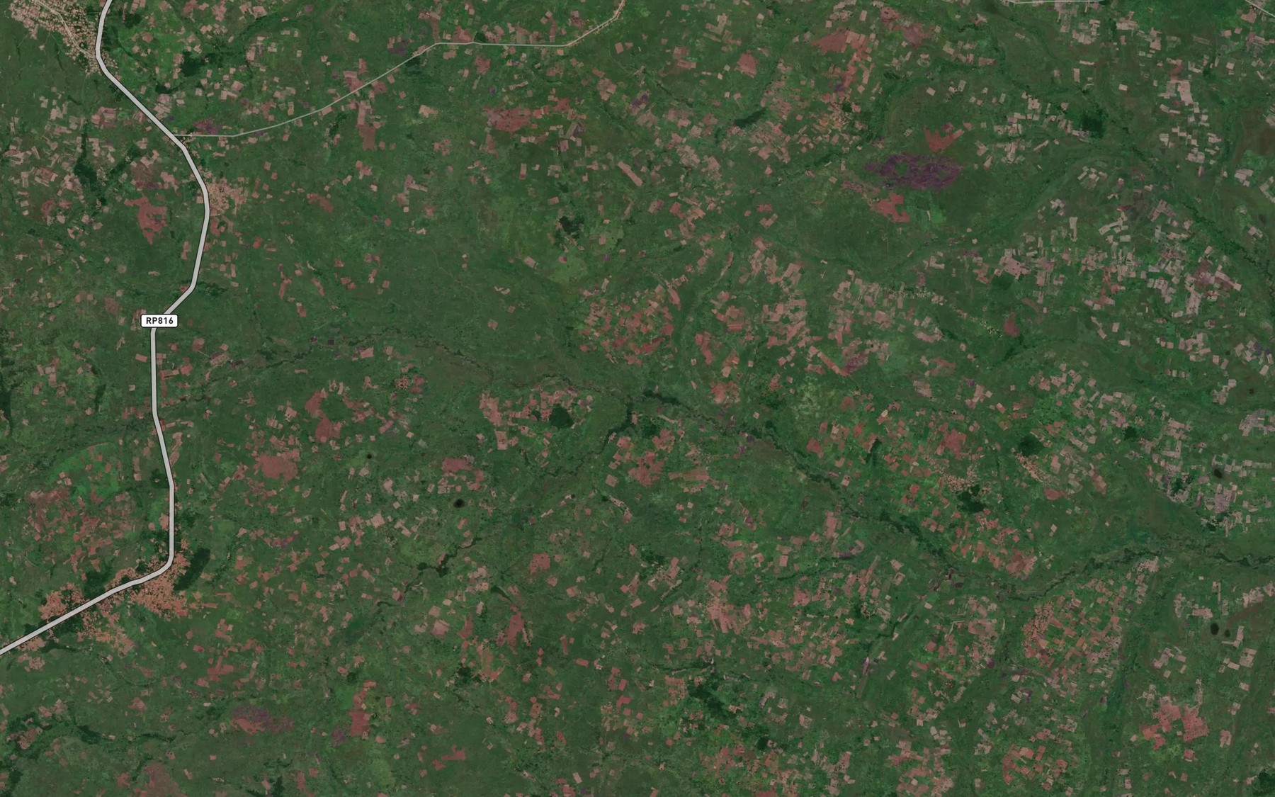 Satellite map of the Katobo