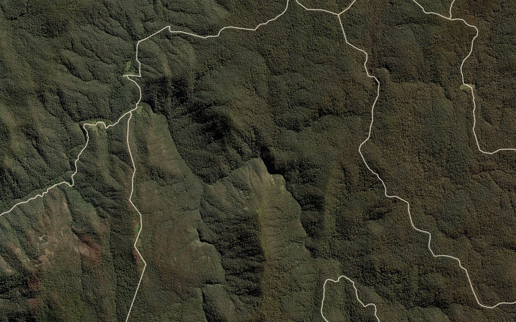 Satellite map of the Dubbo Falls