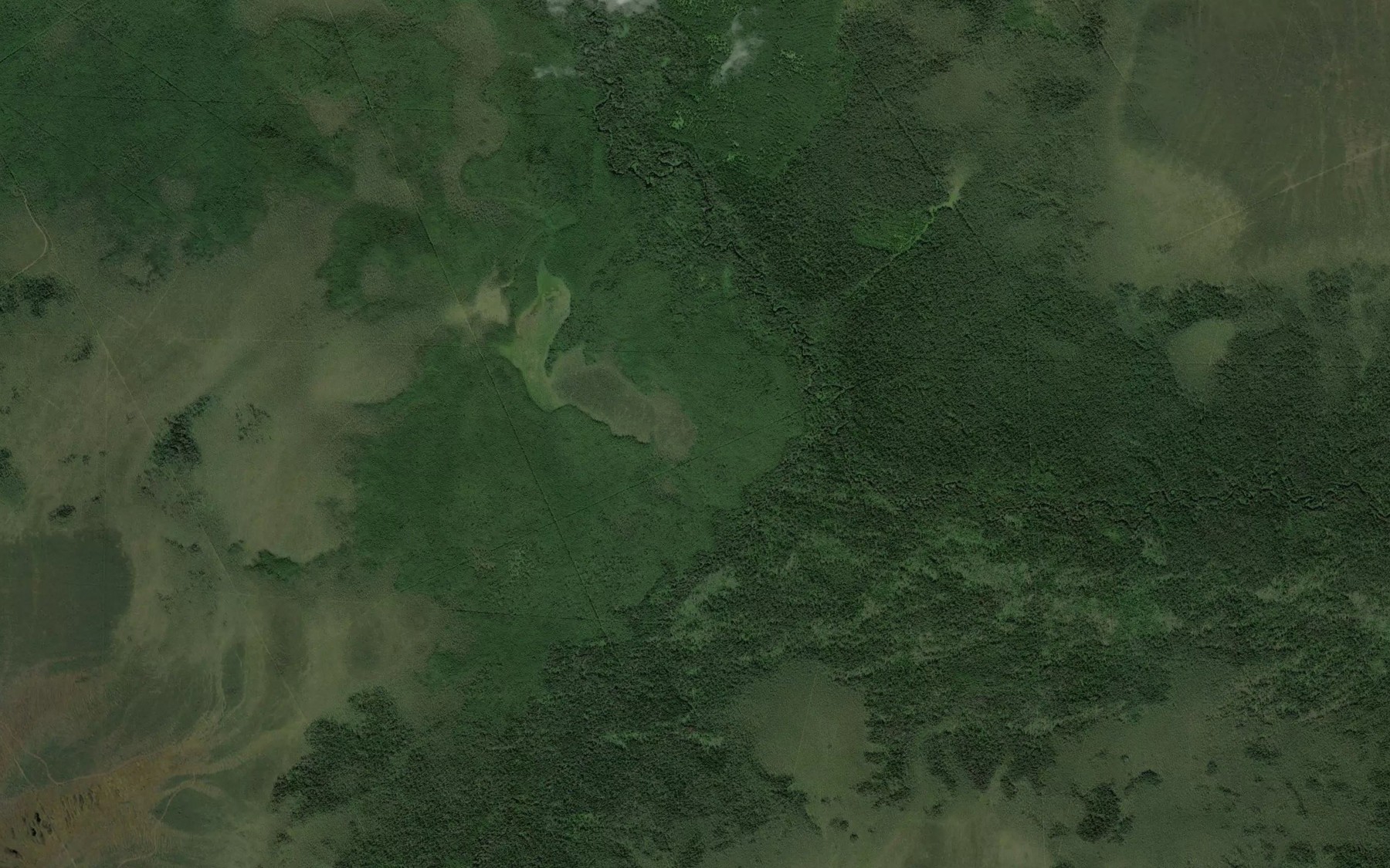 Satellite map of the Karasiy Istok
