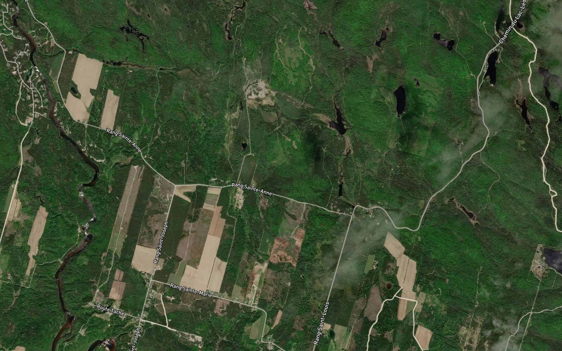 Satellite map of the Embranchement Harvey